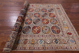 Turkmen Ersari Hand Knotted Wool Rug - 5' 7" X 7' 10" - Golden Nile