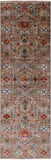 Peshawar Hand Knotted Wool Runner Rug - 2' 8" X 8' 9" - Golden Nile
