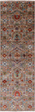 Peshawar Hand Knotted Wool Runner Rug - 2' 8" X 8' 9" - Golden Nile