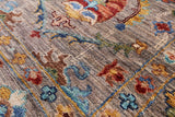 Peshawar Hand Knotted Wool Runner Rug - 2' 8" X 8' 9" - Golden Nile