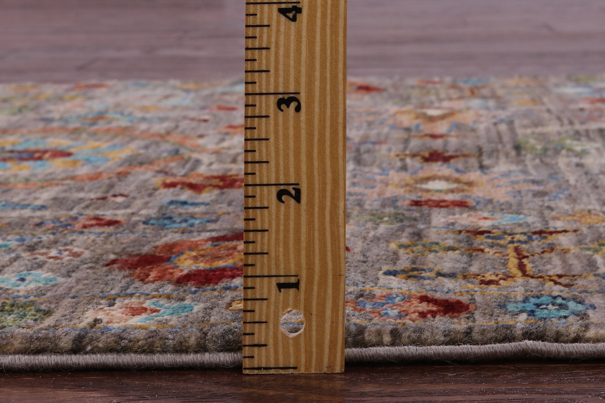 Peshawar Hand Knotted Wool Runner Rug - 2' 8" X 8' 9" - Golden Nile