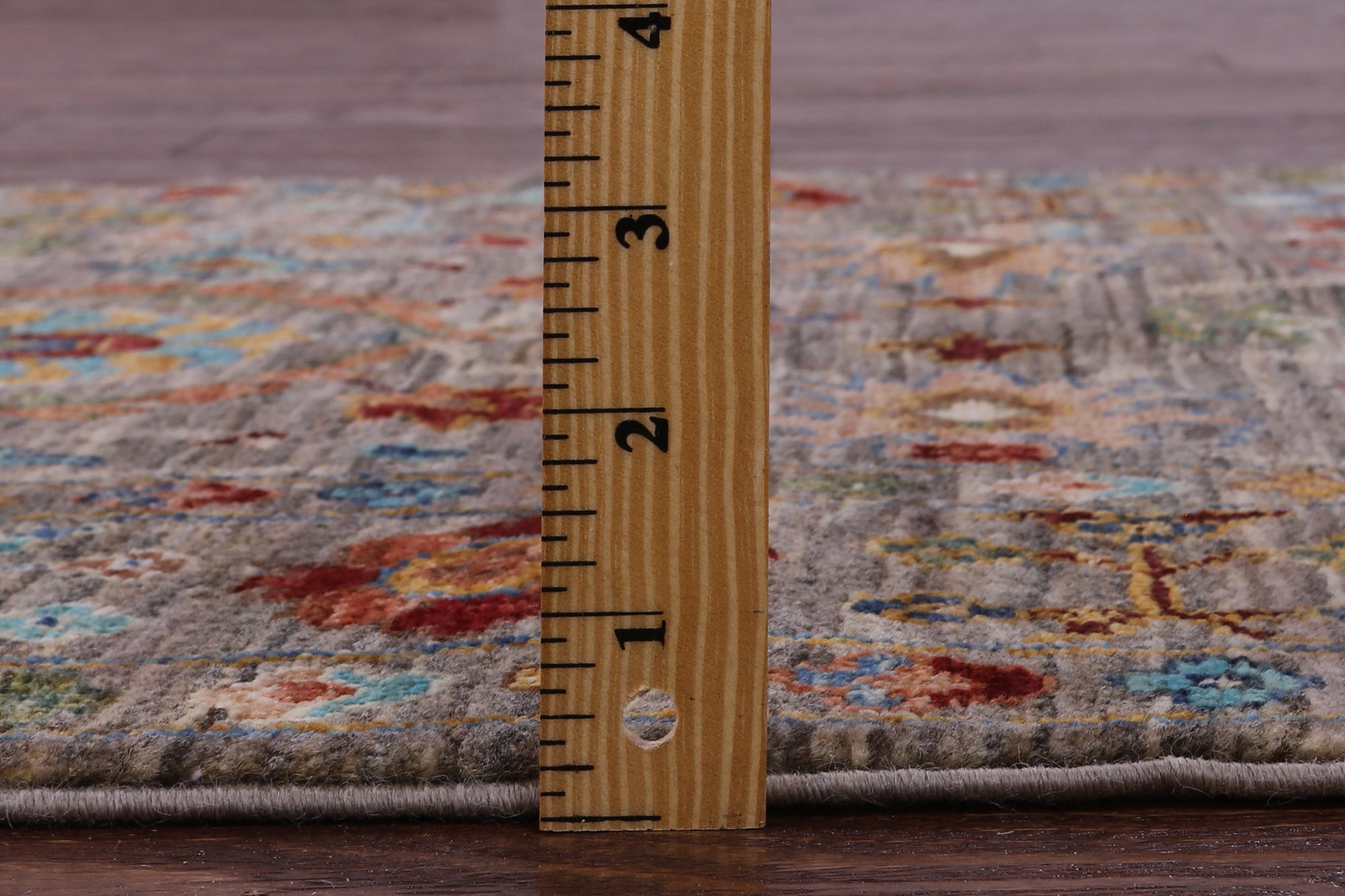 Peshawar Hand Knotted Wool Runner Rug - 2' 8" X 8' 9" - Golden Nile