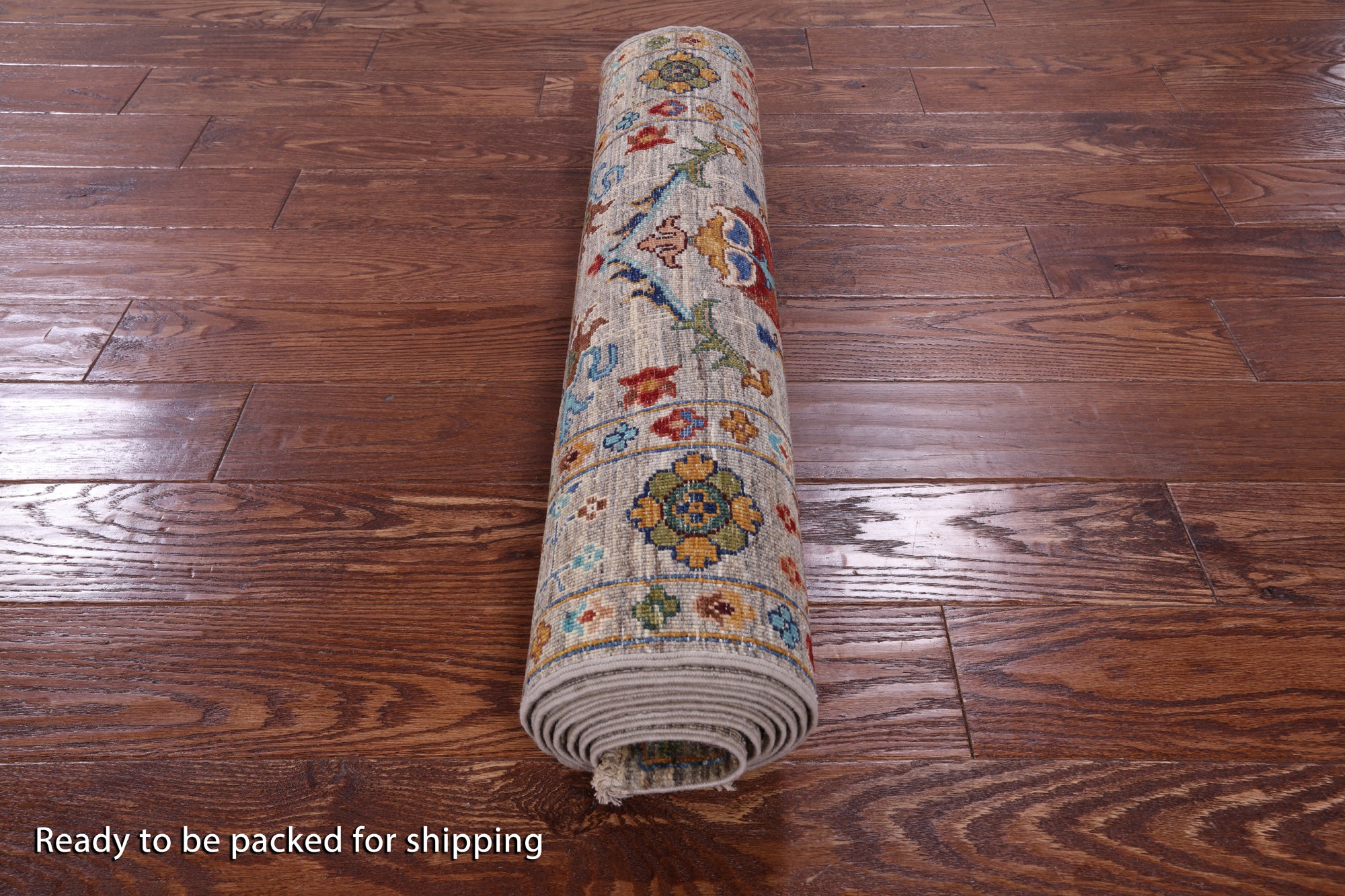 Peshawar Hand Knotted Wool Runner Rug - 2' 8" X 8' 9" - Golden Nile