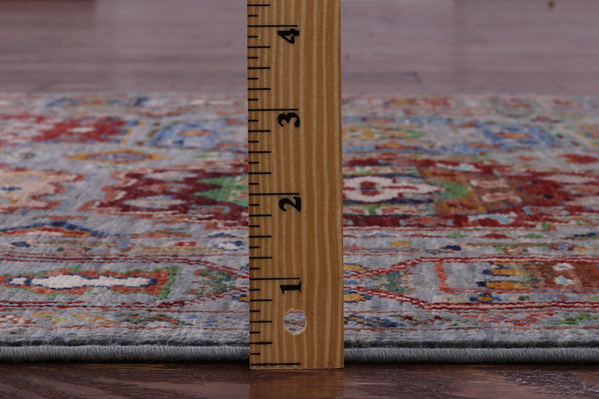 Turkmen Ersari Hand Knotted Wool Runner Rug - 2' 9" X 10' 3" - Golden Nile