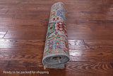 Turkmen Ersari Hand Knotted Wool Runner Rug - 2' 9" X 10' 3" - Golden Nile