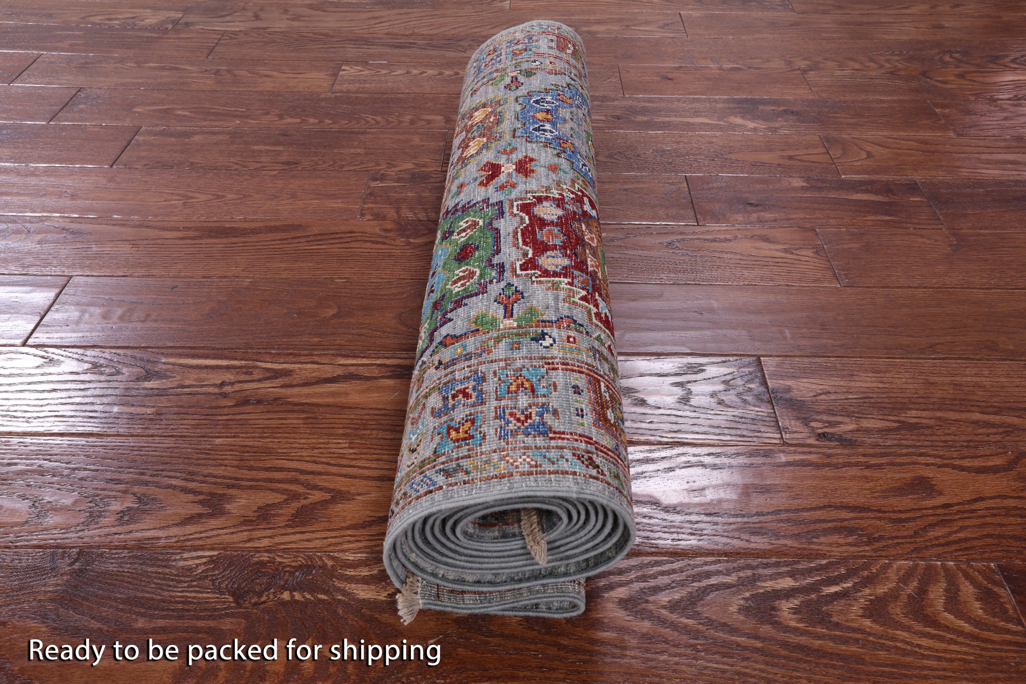 Turkmen Ersari Hand Knotted Wool Runner Rug - 2' 9" X 10' 3" - Golden Nile