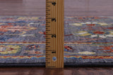 Grey Peshawar Hand Knotted Wool Runner Rug - 2' 8" X 10' 3" - Golden Nile