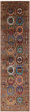 Turkmen Ersari Hand Knotted Wool Runner Rug - 2' 8" X 10' 1" - Golden Nile