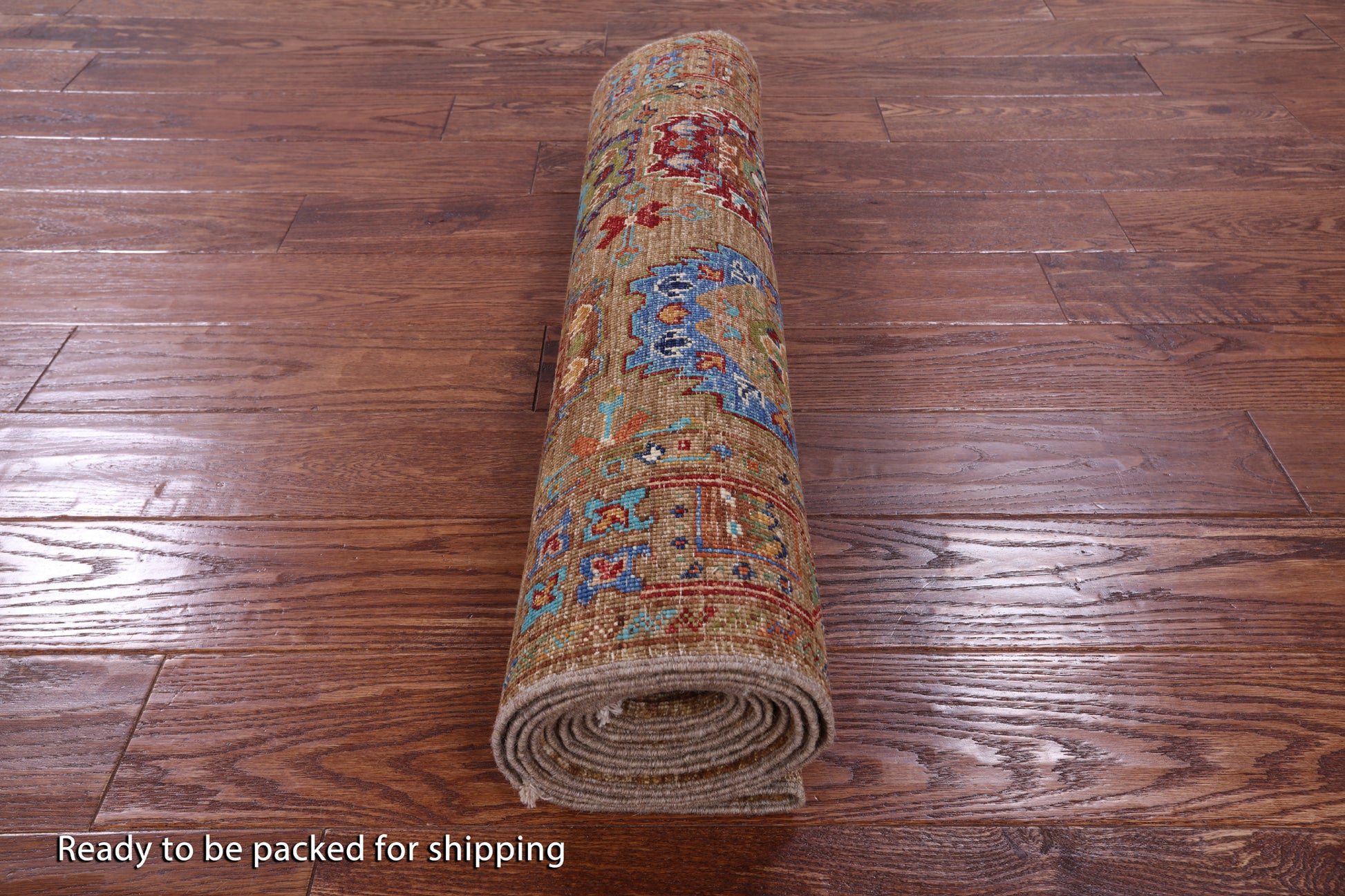 Turkmen Ersari Hand Knotted Wool Runner Rug - 2' 8" X 10' 1" - Golden Nile