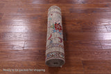 Peshawar Hand Knotted Wool Runner Rug - 2' 7" X 9' 10" - Golden Nile