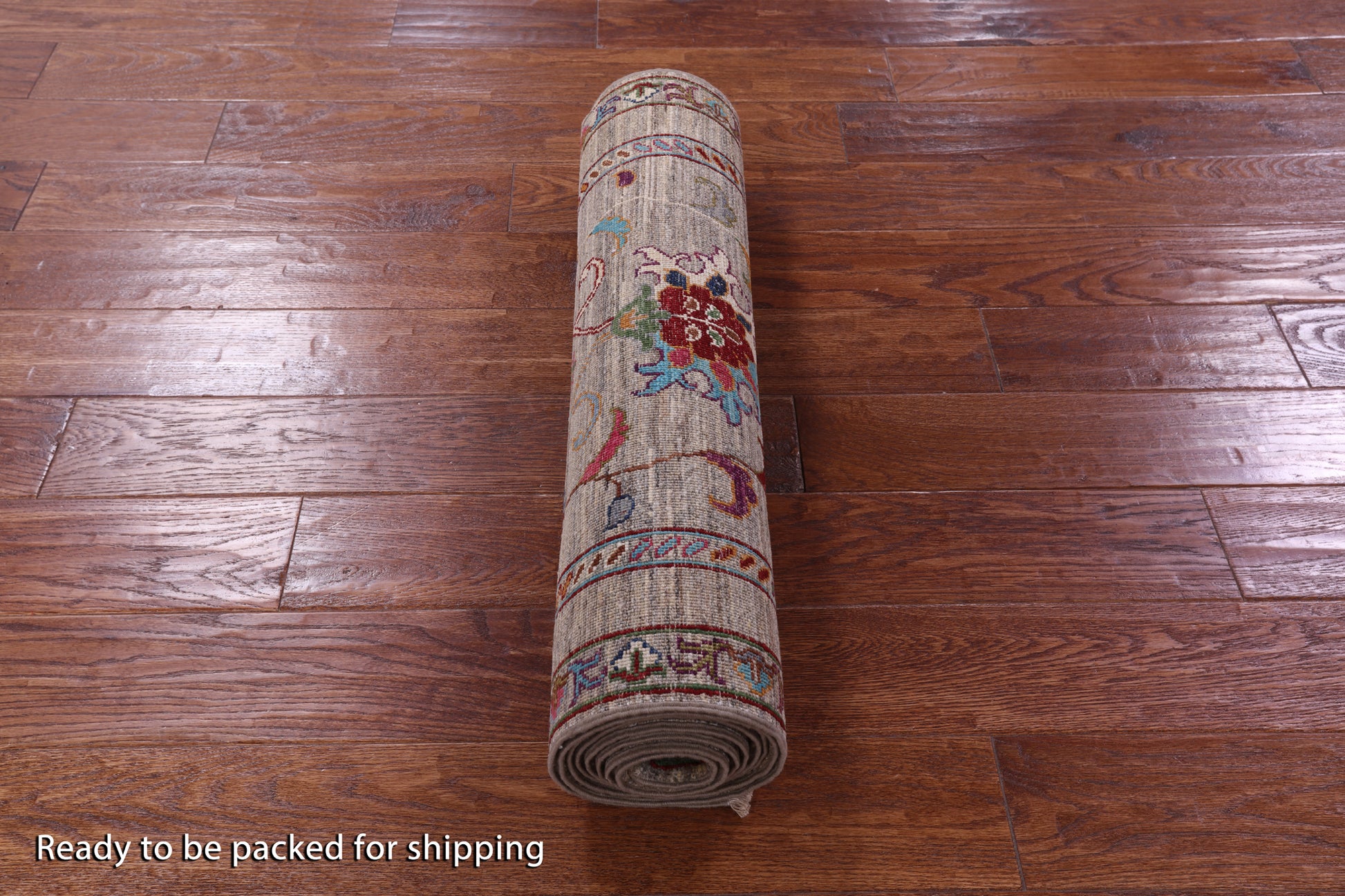 Peshawar Hand Knotted Wool Runner Rug - 2' 7" X 9' 10" - Golden Nile