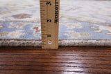 Ivory Turkish Oushak Handmade Wool Runner Rug - 2' 7" X 10' 3" - Golden Nile