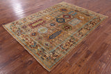 Turkmen Ersari Hand Knotted Wool Rug - 5' 7" X 7' 8" - Golden Nile