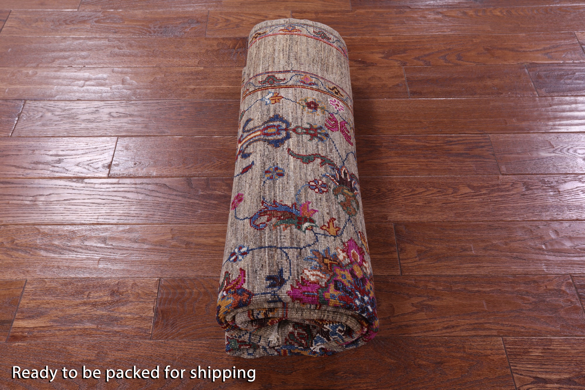 Persian Tabriz Hand Knotted Wool Rug - 5' 0" X 6' 7" - Golden Nile