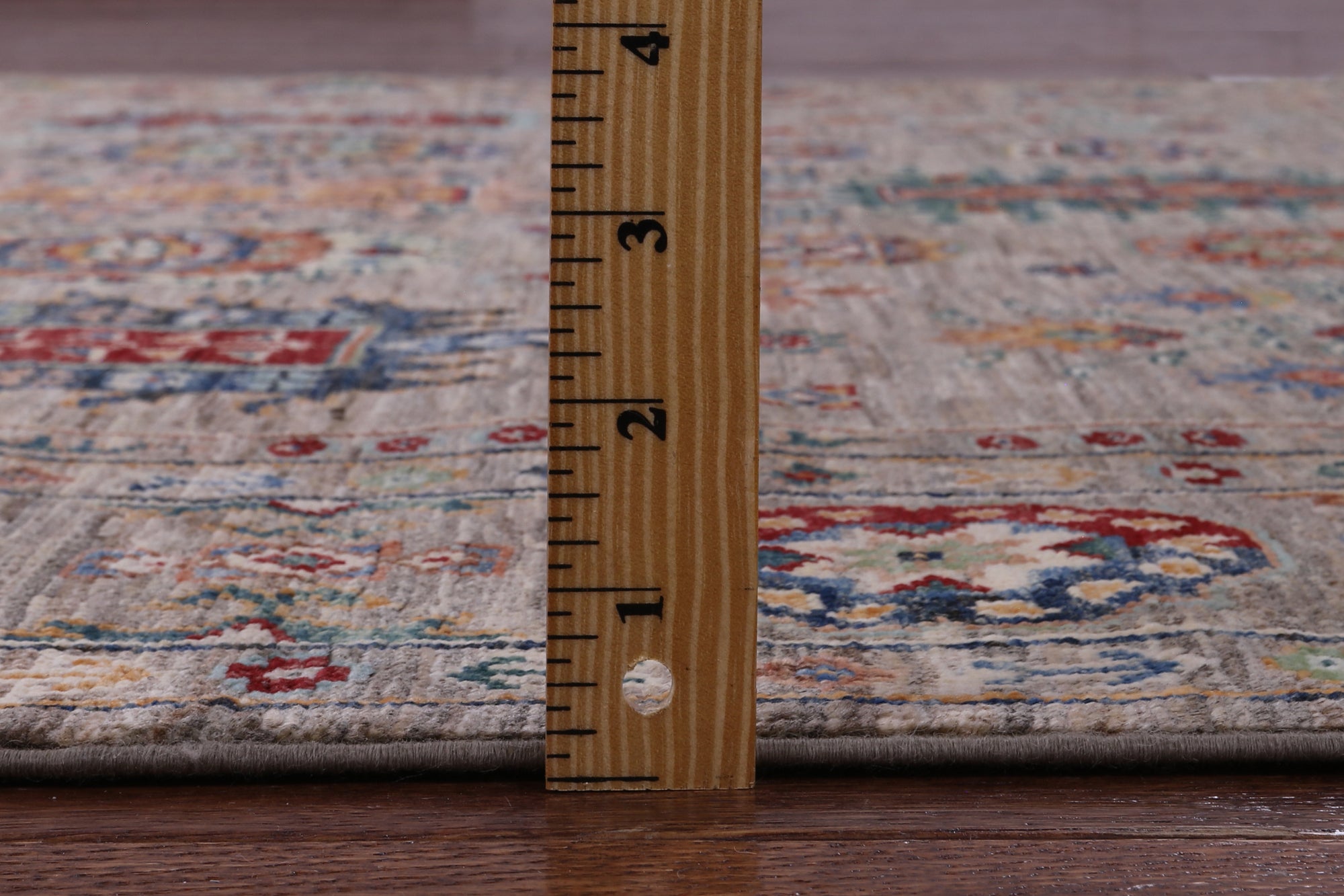 Tribal Persian Hand Knotted Wool Rug - 5' 1" X 6' 8" - Golden Nile