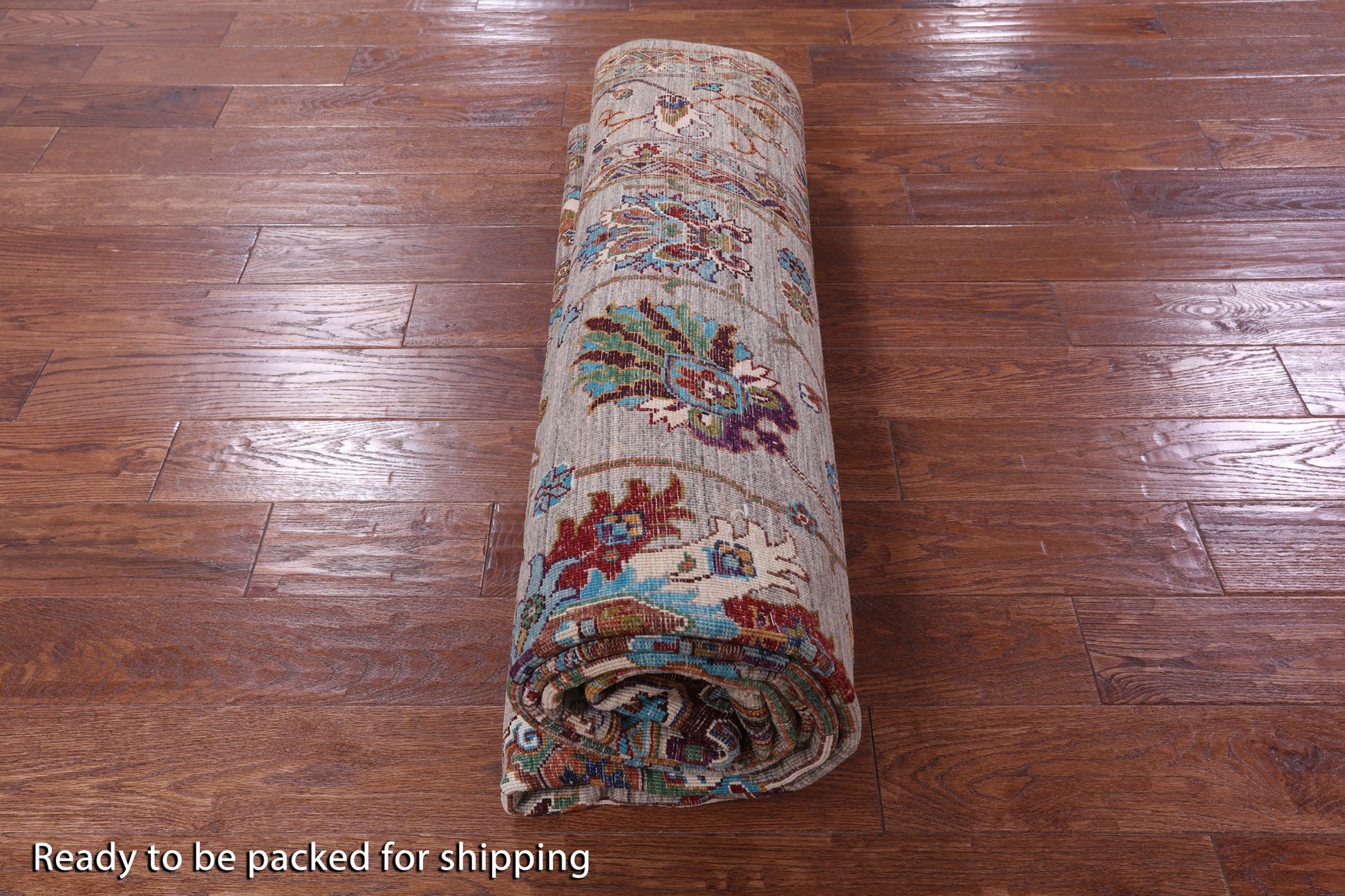 Peshawar Hand Knotted Wool Rug - 6' 9" X 10' 1" - Golden Nile