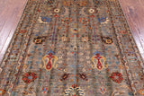 Peshawar Hand Knotted Wool Rug - 5' 1" X 7' 0" - Golden Nile