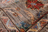 Peshawar Hand Knotted Wool Rug - 5' 1" X 7' 0" - Golden Nile