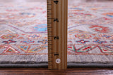 Grey Turkmen Ersari Hand Knotted Wool Rug - 6' 10" X 9' 10" - Golden Nile