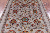 Peshawar Hand Knotted Wool Rug - 4' 11" X 6' 8" - Golden Nile