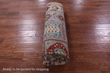 Turkmen Ersari Hand Knotted Wool Rug - 6' 9" X 10' 0" - Golden Nile
