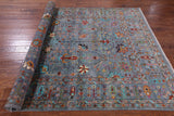 Peshawar Handmade Wool Rug - 6' 5" X 10' 3" - Golden Nile