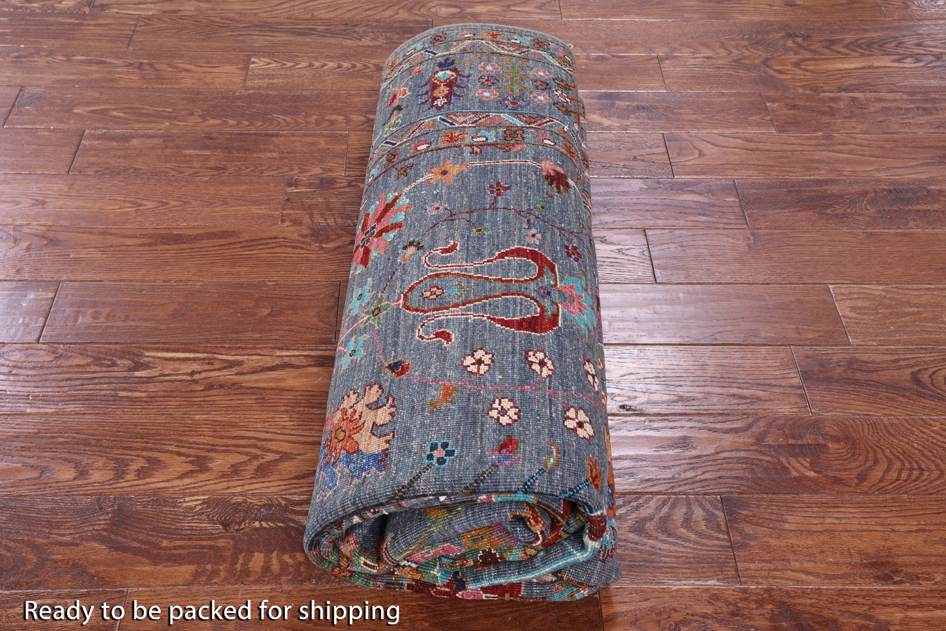 Peshawar Handmade Wool Rug - 6' 5" X 10' 3" - Golden Nile