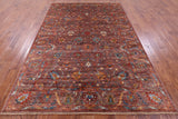Persian Tabriz Handmade Wool Rug - 6' 10" X 10' 1" - Golden Nile