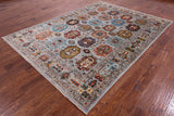 Turkmen Ersari Hand Knotted Wool Rug - 6' 10" X 9' 6" - Golden Nile