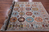 Turkmen Ersari Hand Knotted Wool Rug - 6' 10" X 9' 6" - Golden Nile