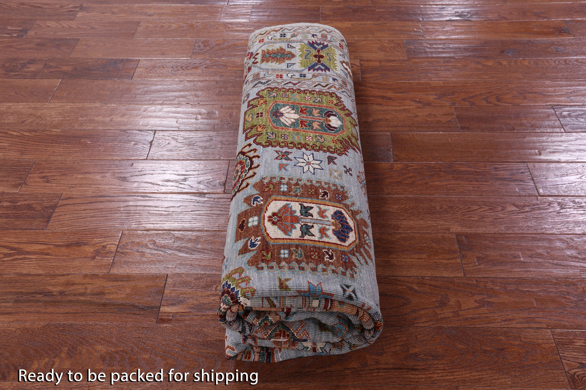 Turkmen Ersari Hand Knotted Wool Rug - 6' 10" X 9' 6" - Golden Nile