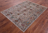 Peshawar Handmade Wool Rug - 5' 1" X 6' 8" - Golden Nile