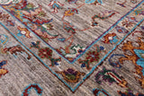 Peshawar Handmade Wool Rug - 5' 1" X 6' 8" - Golden Nile