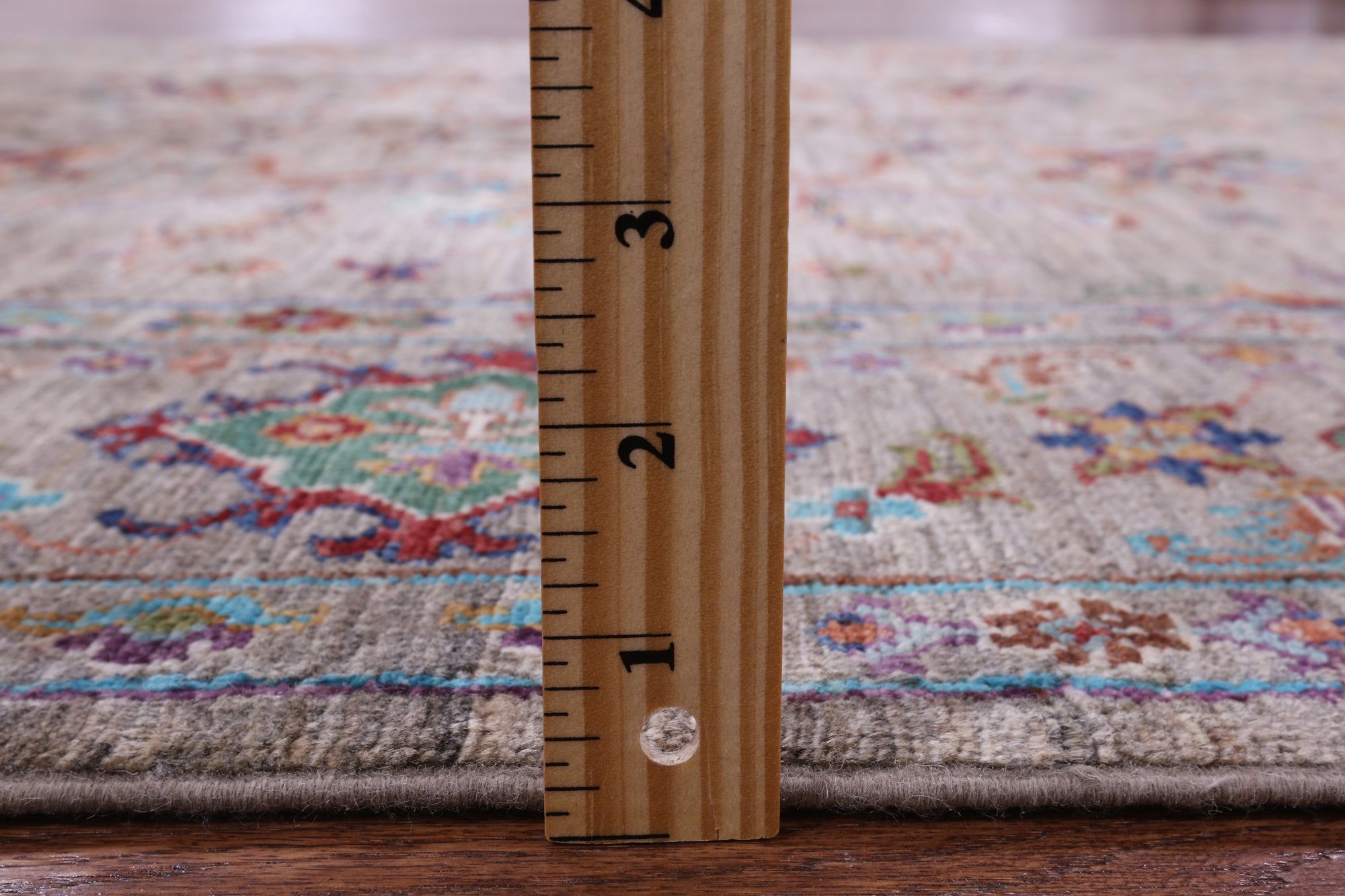 Peshawar Handmade Wool Rug - 5' 1" X 6' 8" - Golden Nile