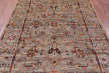 Peshawar Hand Knotted Wool Rug - 5' 8" X 8' 2" - Golden Nile
