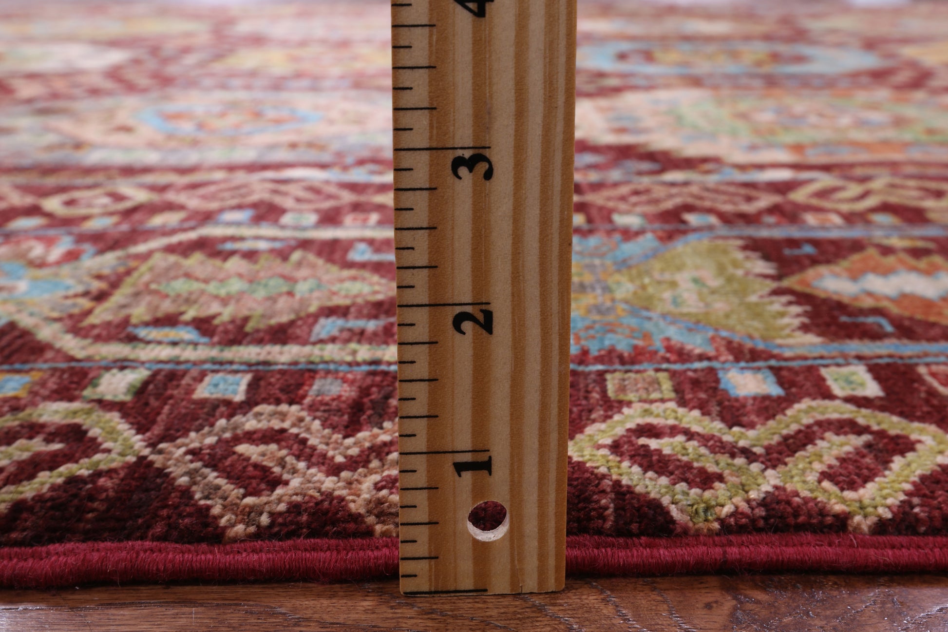 Turkmen Ersari Handmade Wool Rug - 5' 6" X 7' 9" - Golden Nile
