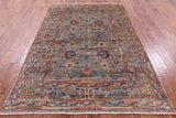Persian Tabriz Handmade Wool Rug - 5' 6" X 8' 3" - Golden Nile
