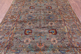 Persian Tabriz Handmade Wool Rug - 5' 6" X 8' 3" - Golden Nile