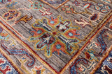 Persian Tabriz Handmade Wool Rug - 5' 6" X 8' 3" - Golden Nile