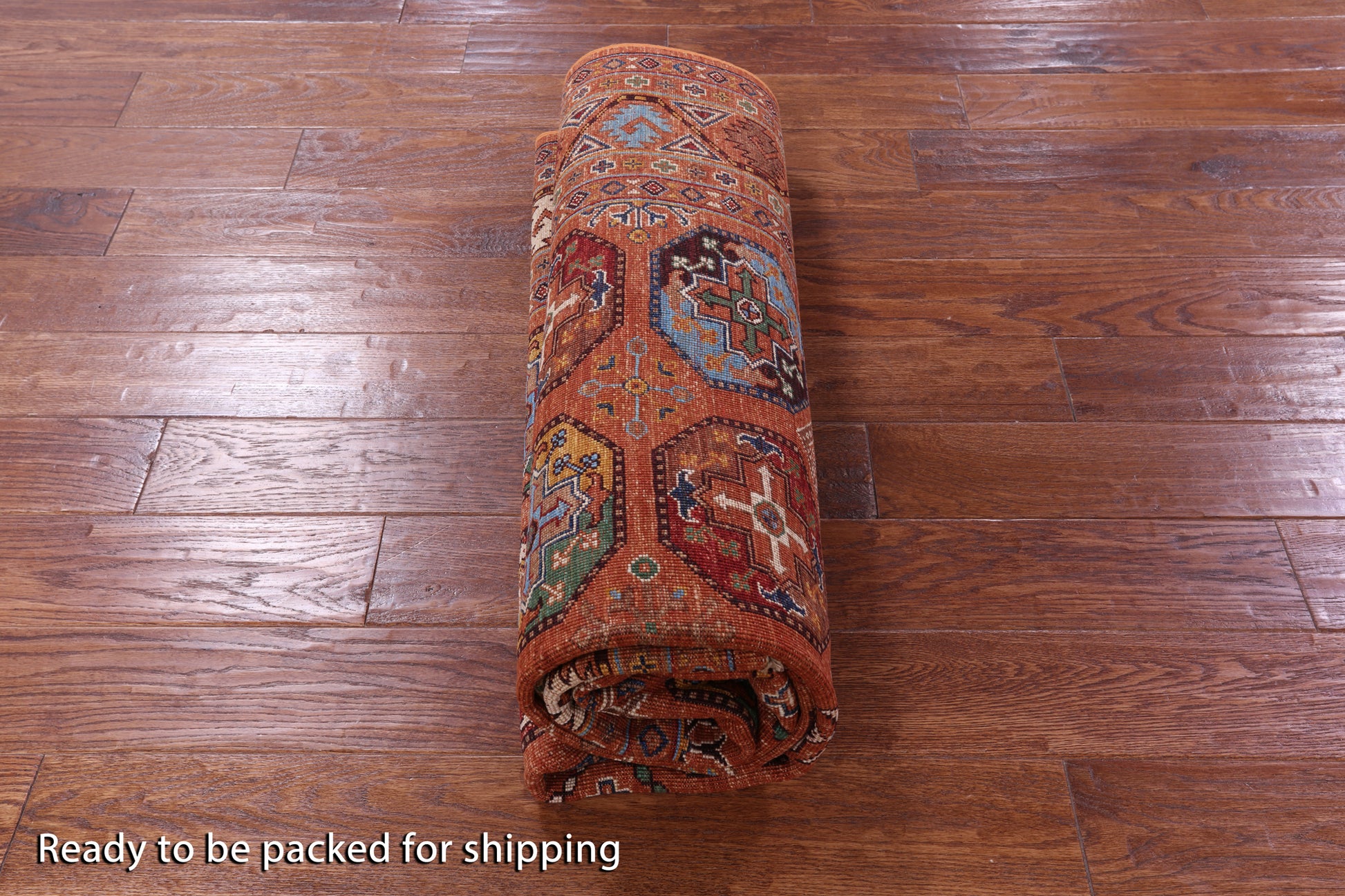 Turkmen Ersari Hand Knotted Wool Rug - 5' 7" X 7' 10" - Golden Nile
