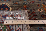 Turkmen Ersari Hand Knotted Wool Rug - 5' 9" X 8' 1" - Golden Nile