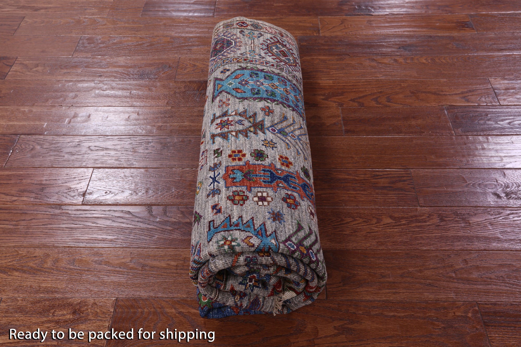 Turkmen Ersari Hand Knotted Wool Rug - 5' 9" X 8' 1" - Golden Nile