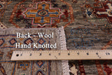 Turkmen Ersari Hand Knotted Wool Rug - 5' 10" X 8' 2" - Golden Nile