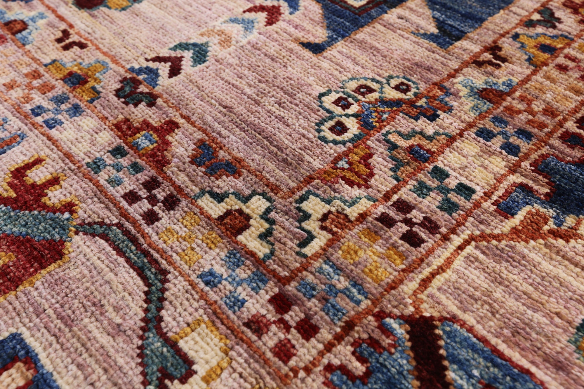 Persian Fine Serapi Hand Knotted Wool Rug - 5' 8" X 8' 4" - Golden Nile