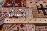 Persian Fine Serapi Hand Knotted Wool Rug - 5' 8" X 8' 4" - Golden Nile