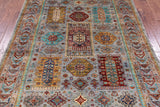 Turkmen Ersari Hand Knotted Wool Rug - 5' 8" X 7' 11" - Golden Nile