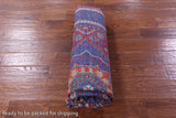 Geometric Persian Mamluk Hand Knotted Wool Rug - 5' 0" X 6' 9" - Golden Nile