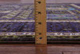 Geometric Persian Mamluk Hand Knotted Wool Rug - 6' 7" X 9' 10" - Golden Nile