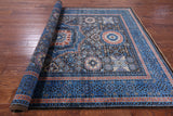 Brown Geometric Persian Mamluk Hand Knotted Wool Rug - 5' 8" X 7' 9" - Golden Nile