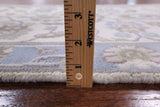 Ivory Turkish Oushak Handmade Wool Runner Rug - 2' 7" X 9' 10" - Golden Nile